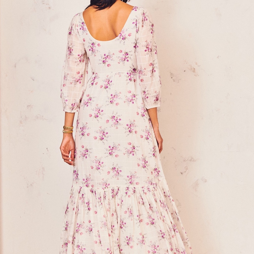 NWT LoveShackFancy x Aerin Colby Dress - Picture 5 of 7